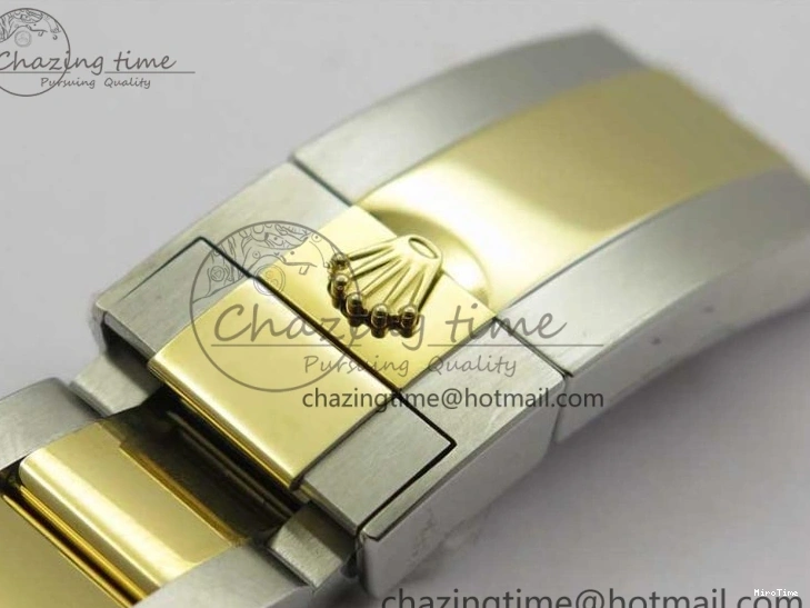 MiroTime 0520 Daytona 116520 SS YG UBF Best Edition Ice Blue MOP Crystal Markers Dial on SS YG Bracelet A Casual 2936